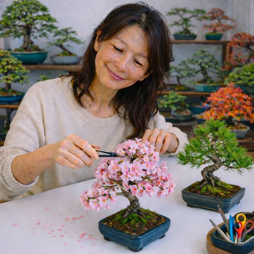 Beautiful bonsai tree